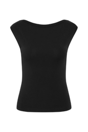 St. Agni Organic Cotton Ballerina Top Black – Produktbild