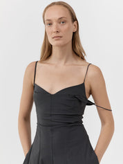 St. Agni Panelled Bustier Dress Magnet – Detailbild 5