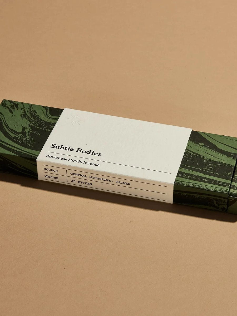 Subtle Bodies Natural Incense - Taiwanese Hinoki  – Detailbild 2