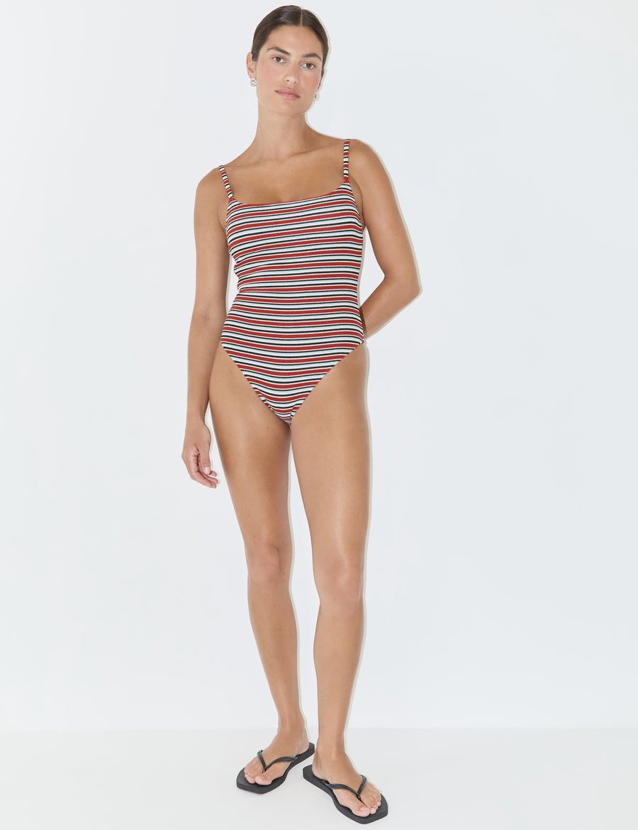 Zulu & Zephyr Bold Stripe Towelling One Piece Bold Stripe – Detailbild 2