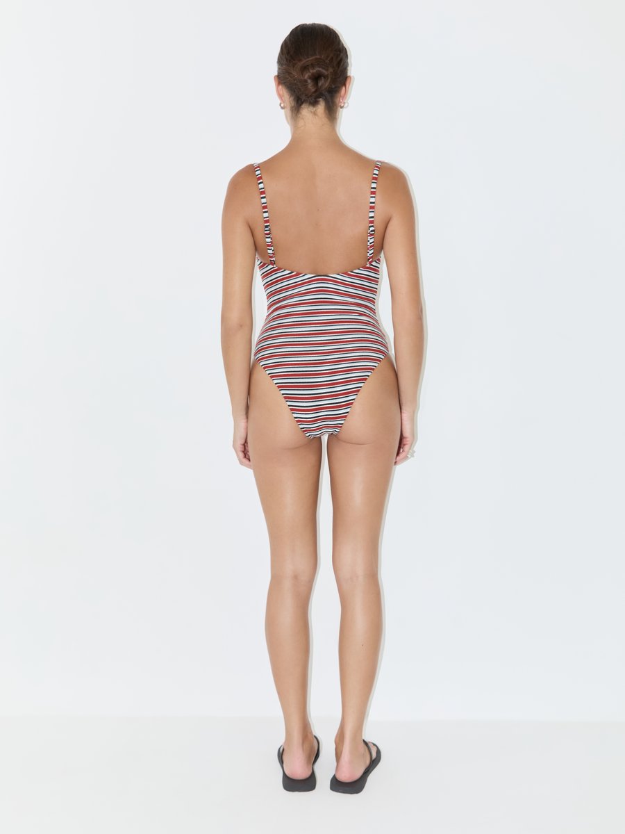 Zulu & Zephyr Bold Stripe Towelling One Piece Bold Stripe – Detailbild 4