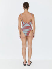Zulu & Zephyr Bold Stripe Towelling One Piece Bold Stripe – Detailbild 4