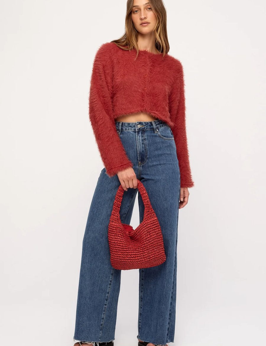 Zulu & Zephyr Red Petite Shoulder Bag  – Detailbild 10